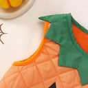 Ritatte Toddler Baby Girl Boy Halloween Outfit Funny Pumpkin Face Sleeveless Shirt Embroidery Pumpkin Spooky Season Tank Tops (18-24 Months, Orange-black)