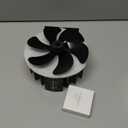 Wood Stove Fan Heat Powered Fireplace Fan Non Electric, Thermal Fan for Wood Burning Stove//Log Burner, w/Stove Accessories Thermometer