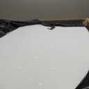 Novilla Foldable Mattress, Single Size Comfort Foam Trifold Mattress with Cloud Design Cover, 4 Inch Folding Mattress for Back Pain Relief, Suitable for Camping, RV Travel, 75"x25"x4" (White)