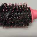 Hair Dryer Brush Blow Dryer Brush in One, Upgraded 4 in 1 Hair Dryer and Styler Volumizer with Negative Ion Anti-frizz Ceramic Titanium Barrel Hot Air Hair Straightener Brush