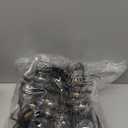 Brightown Outdoor String Lights 29 Feet G40 LED Patio Lights, Plug-in, 13 Plastic Edison Bulbs(1 Spare), Waterproof Connectable Hanging Light for Backyard Porch Balcony Party Decor, E12 Base, Black