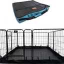 Puppy Playpen Plus Storage Bag with Bottom, 8 Panels 31.3" H