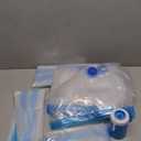 Cozy Essential Travel Vacuum Storage Bags with Rechargeable Cordless Electric Pump, Space Saver Bags for Luggage, Suitcase, Carry-On, for Clothes, Blankets, Comforters, Pillows, 15 Combo