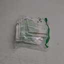 AZOWA White Square Gift Bags with Tissue - 6 Inch White Square Paper Bags with Handles for Party Favors (10 PCS, 6x6x6 in)