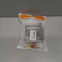 6 Way Fuse Block Automotive Boat Marine Car Camper Trailer RV Motorhome Solar Power Fuse Box 12V - 32V Red LED Indicator