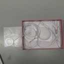 Konohan 8 Pcs Baby Bump Headphones Set Belly Headphones for Pregnant Women White Belly Speakers Women for Pregnancy Safely Play Music, Sounds, and Voices to Your Baby in the Womb