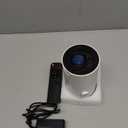 Mini Portable Projector 4K WiFi 6 BT 5.2 Upgraded Portable Projector Full HD Supported for Phone /PC /TV /HDMI /PS5 /Laptop Auto Keystone Home Theater 180° Rotation [Built-in App] White