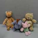 KIDS PREFERRED Disney Baby Classic Winnie The Pooh and Friends 4 Piece Plush Collector Set Stuffed Animals