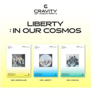 CRAVITY - LIBERTY : IN OUR COSMOS (Vol.1 Part 2) Album+Extra Photocards Set (LIBERTY ver.)