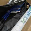 HIRALIY Badminton Rackets Set for Backyards, Badminton Set, Includ 2/4 Rackets, 6/12 Birdies, 1 Carrying Bag, Outdoor Game for Adult Family Beginner