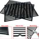 Parts DC116 18 1/4 Inch Grid Grate Replacement for Charbroil, Coleman, Kenmore, Master Forge, Thermos, Uniflame, Master Forge and Others, 2 PCS Porcelain Coated Cast Iron Cooking Grid