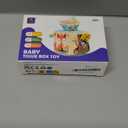 hahaland Baby Tissue Box Toy - Baby Toys 6-12 Months Montessori Toys for 6 Month Old Must Haves - Babies Boy Girl Gifts Baby Easter Basket Stuffers 6 9 12 18 Months Old Sensory Pulling Play Scarf Toy