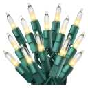 PREXTEX 100 Count Clear Easter Lights - 20 ft Ultra Bright String Lights B35