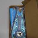 Jar Opener for Weak Hands, Seniors with Arthritis, 5 in 1 Multi Function Bottle Opener Lid Opener For Arthritic Hands with Non Slip Rubber Jar opener Gripper Pad and Corkscrew Wine Opener (BLUE)