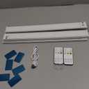 4Pack 16inch Under Cabinet Lighting, Rechargeable Motion Sensor Light Wireless Indoor, Dimmable 3 Color Temps Closet Lights, Under Counter LED Lights for Kitchen, Stairs