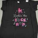 Sock Hop Costume Girls Women Pink Poodle T-Shirt
girl small