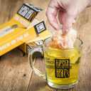 2 x Tiesta Tea Loose Leaf Filters for Brewing, Disposable Infuser for Hot & Iced Drinks, Easy-Fill Steeper, Unbleached Paper, Single-Cup Infuser for Loose Leaves, 100 Empty Bags