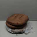 LYLNBYWK Bar Stool Covers Set of 4, Stool Covers Round with Elastic Band Pad, Soft Stool Seat Covers, Nonslip and Washable, 12 Inch, Brown