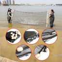 BasicGear Professional Seine Net | 5 to 50 ft | Ultra Strong | Maximizes Catch | Ideal for Both Commercial and Recreational Fishing
