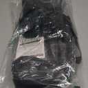 MAY TREE Clear Bag for Stadium Events 12612 Clear Tote Lunch Bag with Reinforced Strap for Work, Concert and Sports, Black