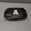 Bridesmaid Gifts - Wedding Day & Bachelorette Party Decorations, Crossbody Belt Bag in Initial White & Black