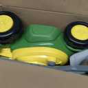 John Deere Bubble Lawn Mower for Toddlers, Bubble Blowing Machines, Indoor and Outdoor Gardening Toy, Birthday, Party Favor for Preschool Girls and Boys, No Batteries Required, 2+