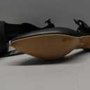 VenusCelia Women's Easy Going Strap Pump Kitten Heel Shoe (Size 8.5, Black)