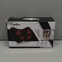 Papillon Back Massager with Heat,Shiatsu Neck Massager Pillow for Back,Neck,Shoulder,Foot & Lower Back Pain Relief,Electric Kneading Massager, Gifts for Women/Men/Dad/Mom/Fathers Day/Mothers Day (Black)