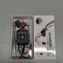 New Brushless Sensorless ESC, 60A Waterproof Dustproof Brushless Smart ESC, Sensorless Motor Combo, Multiple Protection Brushless ESC for 1/10 RC Car Truck Outdoor (T Plug)