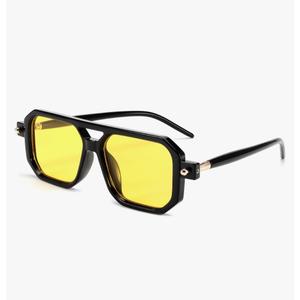 FEISEDY Vintage Square 70s Flat Aviator Sunglasses Women Men Classic Retro Stylish Frame UV400 Sunglasses B2622 FEISEDY Vintage Square 70s Flat Aviator Sunglasses Women Men Classic Retro Stylish Frame UV400 Sunglasses B2622