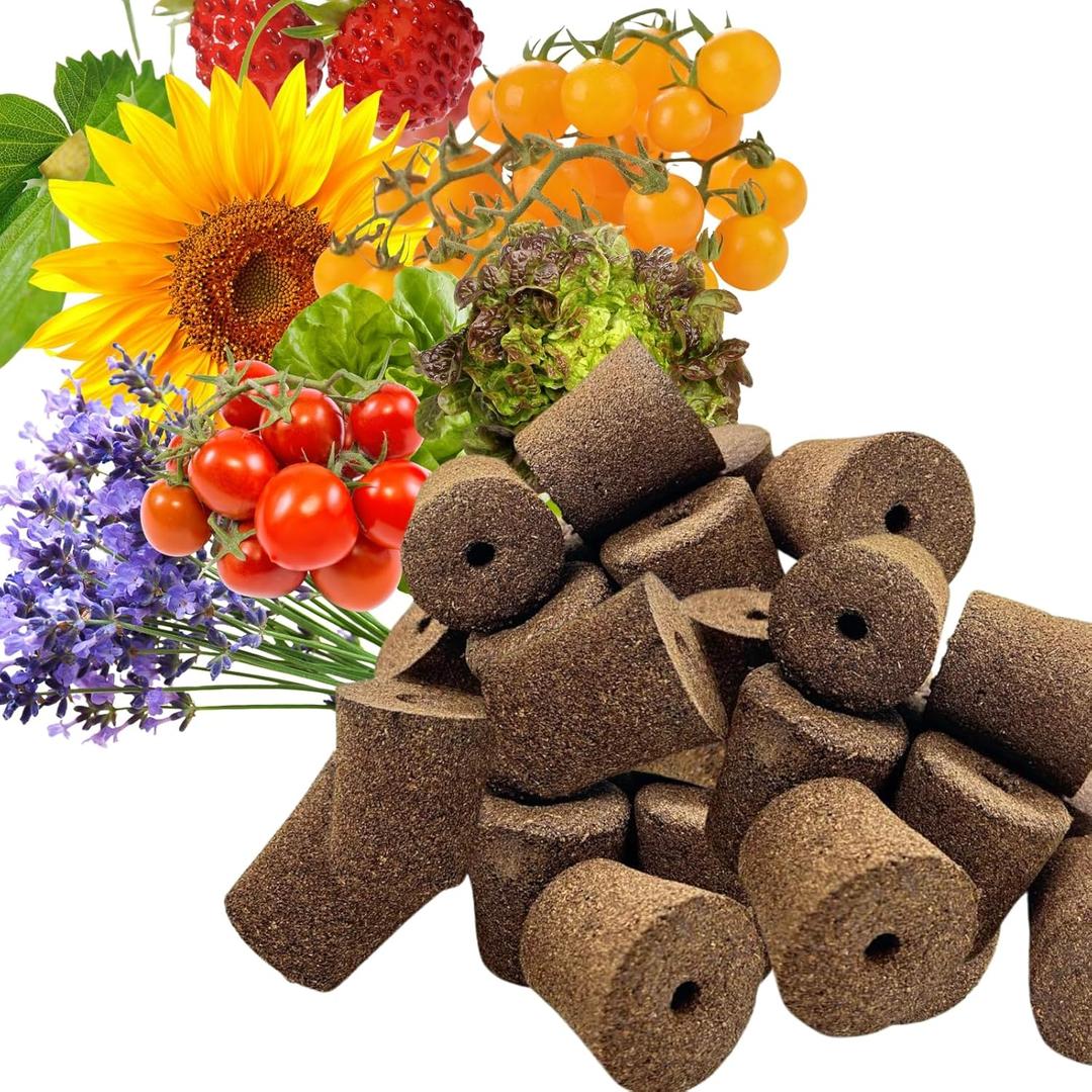 Compatible Replacement Pods for Click and Grow Smart Garden - 10 Packs Seedless Grow Sponges for Root Growth, Perfect for Indoor Herb Gardens & Transplanting