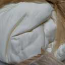 DOZ Duvet Cover Set, 100% Viscose derived from Bamboo, Organically Grown, Buttery Soft, Cooling Duvet Covers, High GSM, 1 Duvet Cover and 2 Pillowcases, 106"x90" (Ivory, King/Cal King)