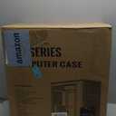 JONSBO D41 MESH Black ATX Computer Case, ATX/M-A.TX Mainboard/Support RTX 4090(335-400mm) GPU 360/280AIO,Power A.TX/SFX: 100mm-220mm Multiple Tool-Free Design, Black