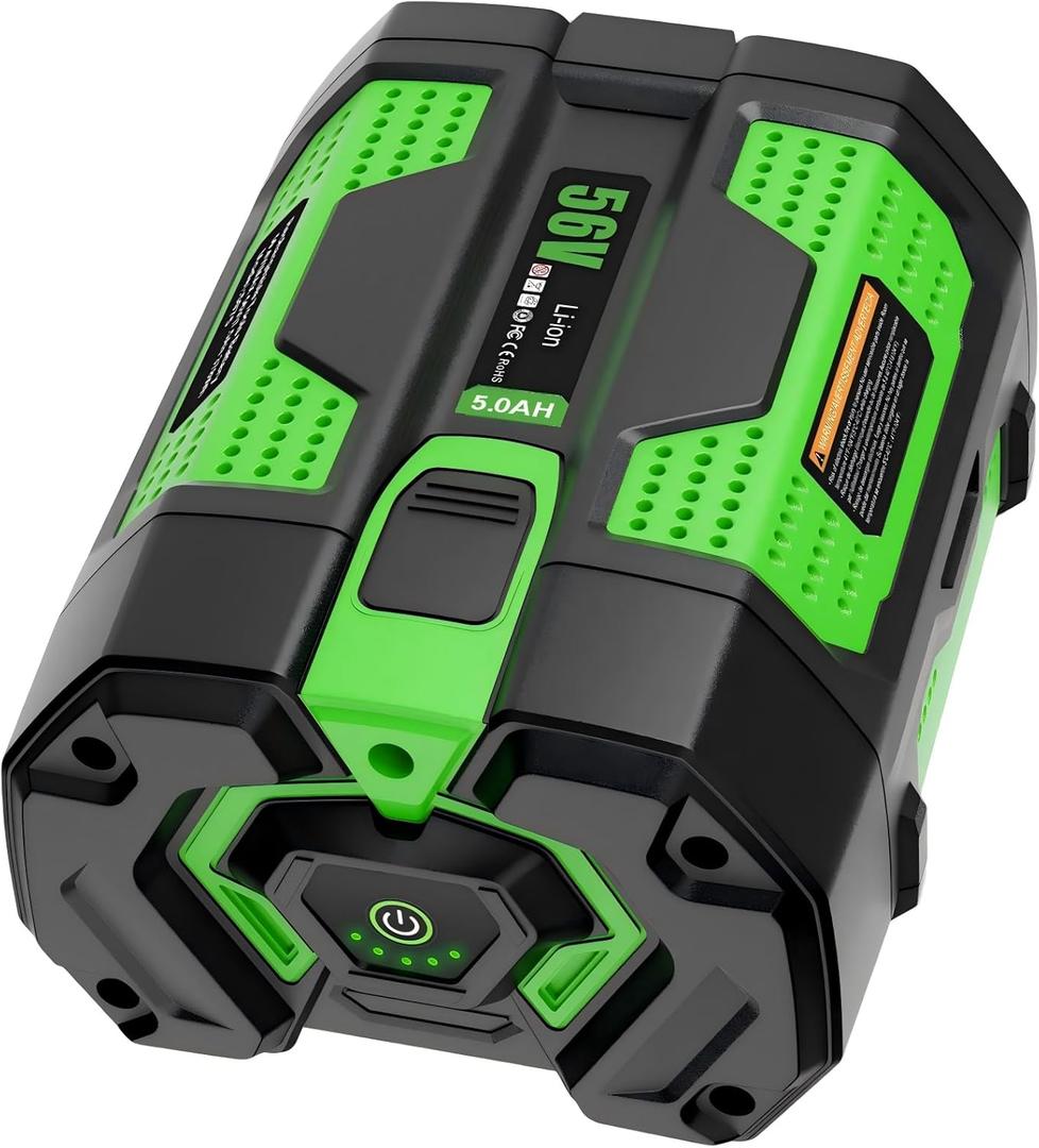 56V 5.0Ah Battery Replacement for EGO Batteries BA2800T BA4200T BA1400T