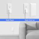 Flat Socket Extension Cord 3 FT Surge Protector Power Strip with 2 AC Outlets 1 USB C and 2 USB A Ports, Multiple Wall Outlet Extender Suitable for Home Dorm Desk Garage Work Travel Apartment (3FT)