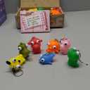 JOYIN 28 PCS Pink Valentines Cards with Animal Popping Eyes Keychains for Gifts Party Favor, Classroom Exchange Prize, Valentines Greeting Cards