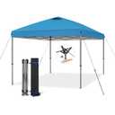 Explore Land 13x13 Pop Up Canopy with One Push Setup,Beige&Navy
