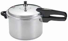 Mirro Polished Aluminum Pressure Cooker 6 Black/Silver