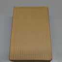 BLOFLO Embossed Glass Vase, 7'' Crystal Glass Vases, Pedestal Big Base Glass Bouquet Vase, Hydroponic Glass Transparent Vase for Home Office Wedding Dining Table Party (Ribbed Pattern)