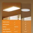 FULEN Rechargeable Motion Sensor Ceiling Light Upgraded,Closet Light with 12000mAh Battery, LED Shower Lights, Ceiling Lamp for Bathroom,Pantry,Garage,Remote Control
