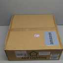 AGV LIGHTING Elegant Glass Chandelier Light Fixture, Modern Vintage Pendant Chandelier Lighting for Dining Room, D18 x H10, 2- Tier Shade & Brass Gold Finish