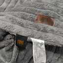 FRYE, Blanket, Size 90 x 98 in, Grey