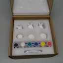 GloomGlo Easter Plaster Painting Kit, 6-Piece Paint Your Own Easter Crafts, DIY Arts & Crafts for Kids & Adults (6pcs)
