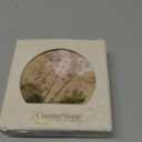 CoasterStone Subtle Flowers Absorbent Coasters, 4-1/4-Inch, Set of 4