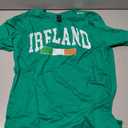 Vintage Ireland Flag Irish Retro Throwback Mens Womens Kids T-Shirt (Green, M)