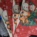 Christmas Tree Winter Xmas Placemats Set of 4 Table Mats for Party Home Kitchen Dining Table Decorations 12x18 Inch