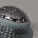 Aluvor Shower Drain Hair Catcher, Shower Drain Cover, Bathtub Drain Hair Catcher for Pop-Up & Regular Drains