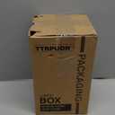 82oz Adults Thermo Food Jar For Hot Food 3 Tier Bento/Food Wide Mouth Insulated Stackable Food Containers Hot Cold lunch box for Work Office Outdoors Picnic (BLACK)