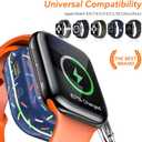 Portable Charger for Apple Watch 10,Wireless Magnetic Mini iWatch Charger 1200mAh Power Bank Travel Keychain Accessories Smart Watchs Chargers for Apple Watch 11/10/9/8/7/6/SE/5/4/3/2/1/UItra/UItra 2