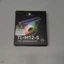 Thermalright TL-M12-S CPU ARGB Cooler - 120mm Case Fan with ARGB Side Mirror Light, PWM 4pin Connector, Silent S-FDB Bearing Desktop Cooling Fan